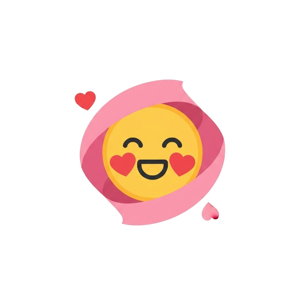 Smiling face with hearts and Reminder ribbon