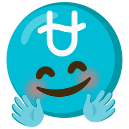 smiling face with open hands and Ophiuchus