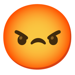 smiling face with smiling eyes and enraged face