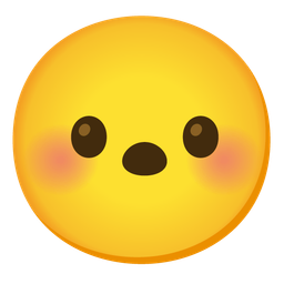 smiling face with smiling eyes and face with open mouth