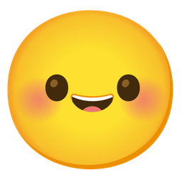 Smiling face with smiling eyes and Grinning face