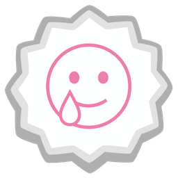 smiling face with tear and fish cake with swirl