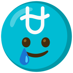 smiling face with tear and Ophiuchus