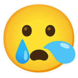 smiling face with tear and sleepy face