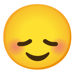 smiling face and disappointed face