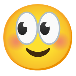 smiling face and eyes