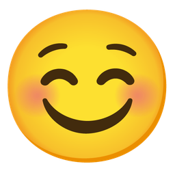 smiling face and frowning face