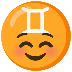 smiling face and Gemini