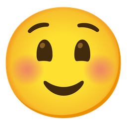 Smiling face and Grinning face with big eyes