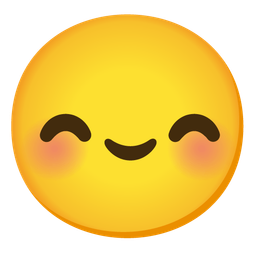 Smiling face and Smiling face with smiling eyes