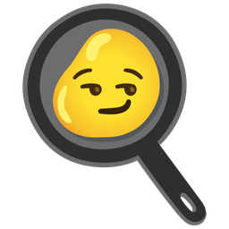 smirking face and cooking