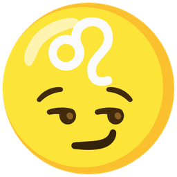 smirking face and Leo