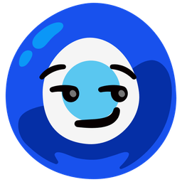 smirking face and nazar amulet