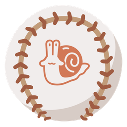 snail and baseball