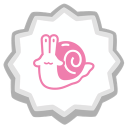 snail and fish cake with swirl