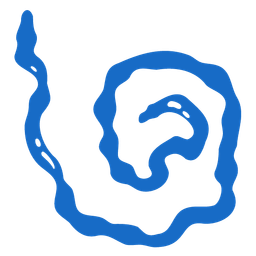 snail and footprints