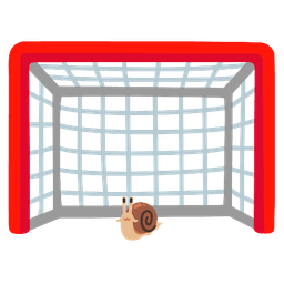 snail and goal net