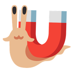 snail and magnet