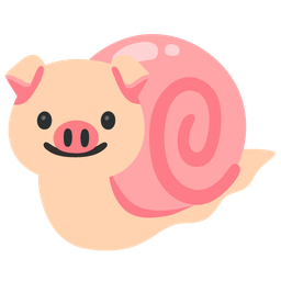 snail and pig face