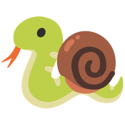 snail and snake