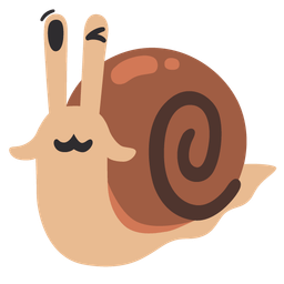 Snail and Winking face