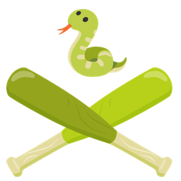 snake and baseball