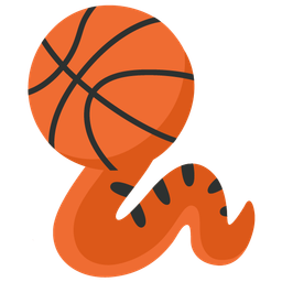 snake and basketball