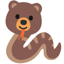 snake and bear