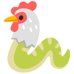 snake and chicken