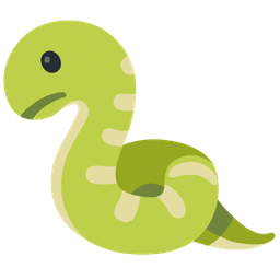 snake and confused face