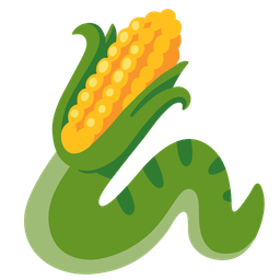 snake and ear of corn
