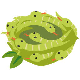 snake and empty nest