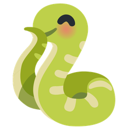 snake and face with hand over mouth