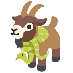 snake and goat