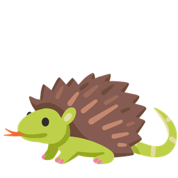 snake and hedgehog