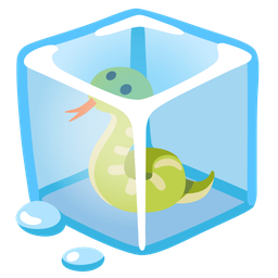 snake and ice