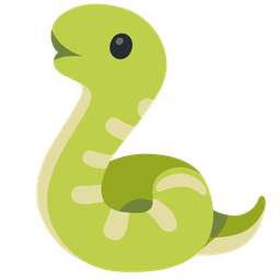 Snake and Kissing face