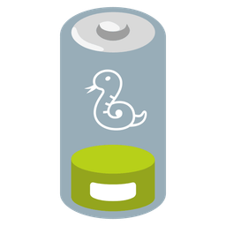 snake and low battery