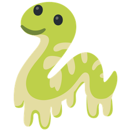 Snake and Melting face