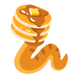 snake and pancakes