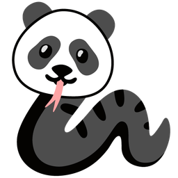 snake and panda