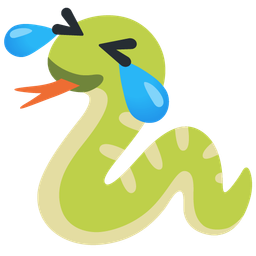 Snake and Rolling on the floor laughing