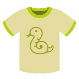 snake and t-shirt