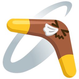 sneezing face and boomerang