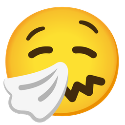 sneezing face and drooling face