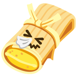 sneezing face and tamale