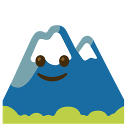 Snow-capped mountain and Magic wand