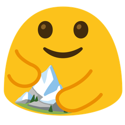 Snow-capped mountain and People hugging