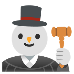 snowman without snow and balance scale