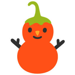 snowman without snow and hot pepper